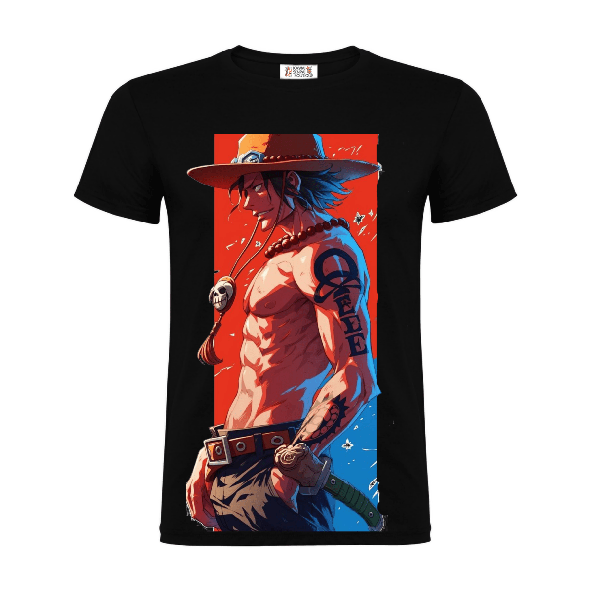 T-shirt Ace One Piece - Kawaii Senpai Boutique