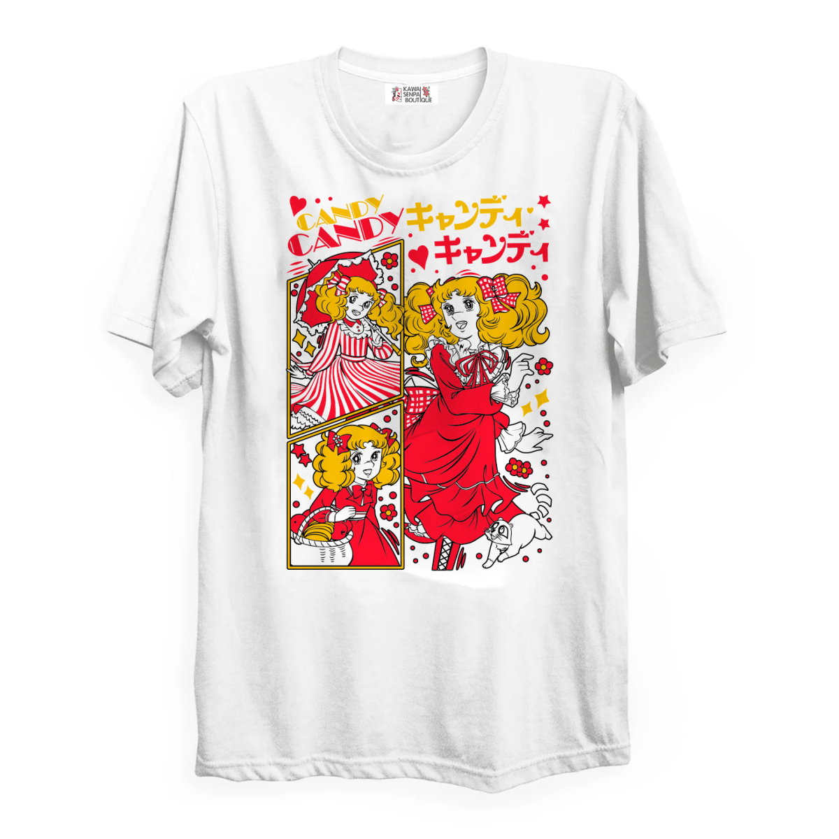 T-shirt Candy Candy Oversized - Kawaii Senpai Boutique