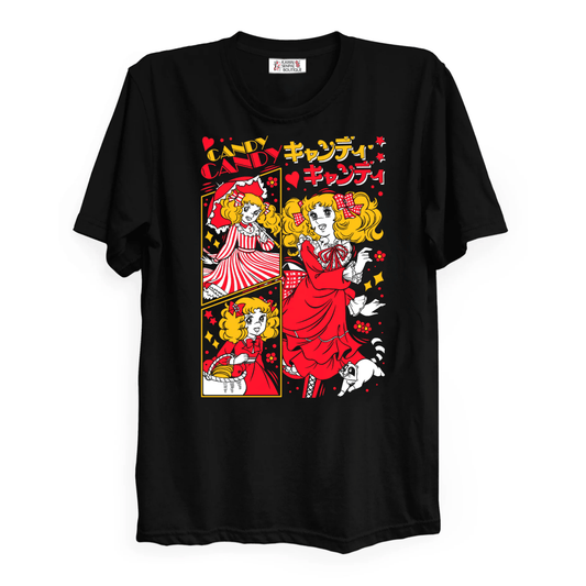 T-shirt Candy Candy Oversized - Kawaii Senpai Boutique