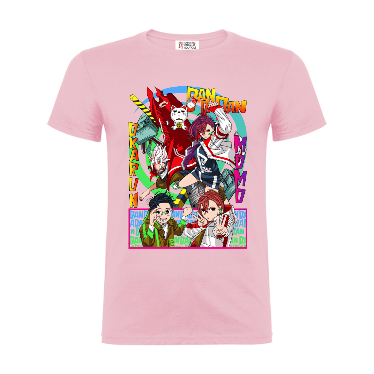 T-shirt Dandadan Characters - Kawaii Senpai Boutique