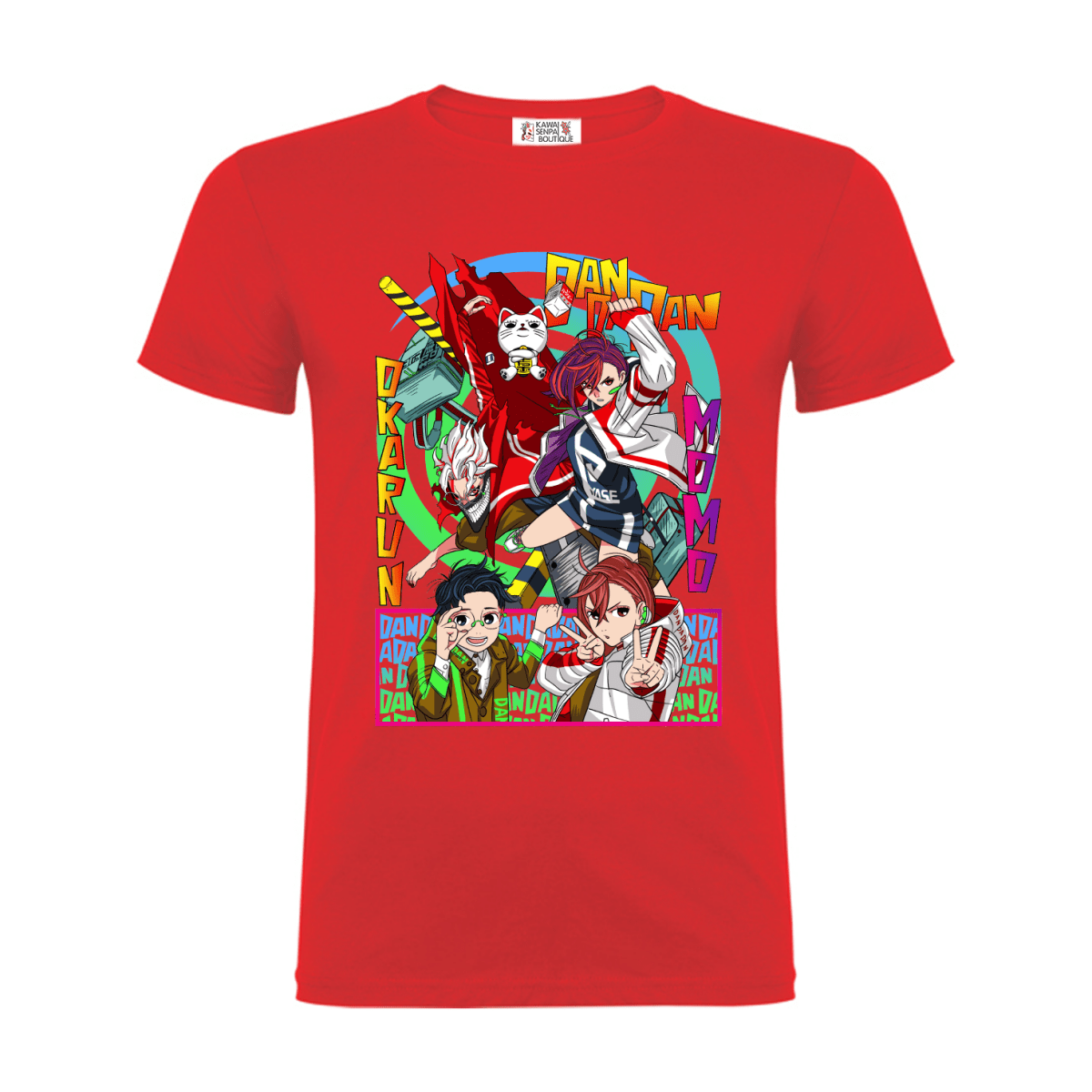 T-shirt Dandadan Characters - Kawaii Senpai Boutique