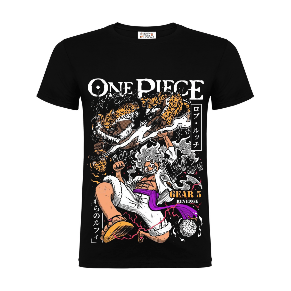 T-shirt One Piece - Kawaii Senpai Boutique