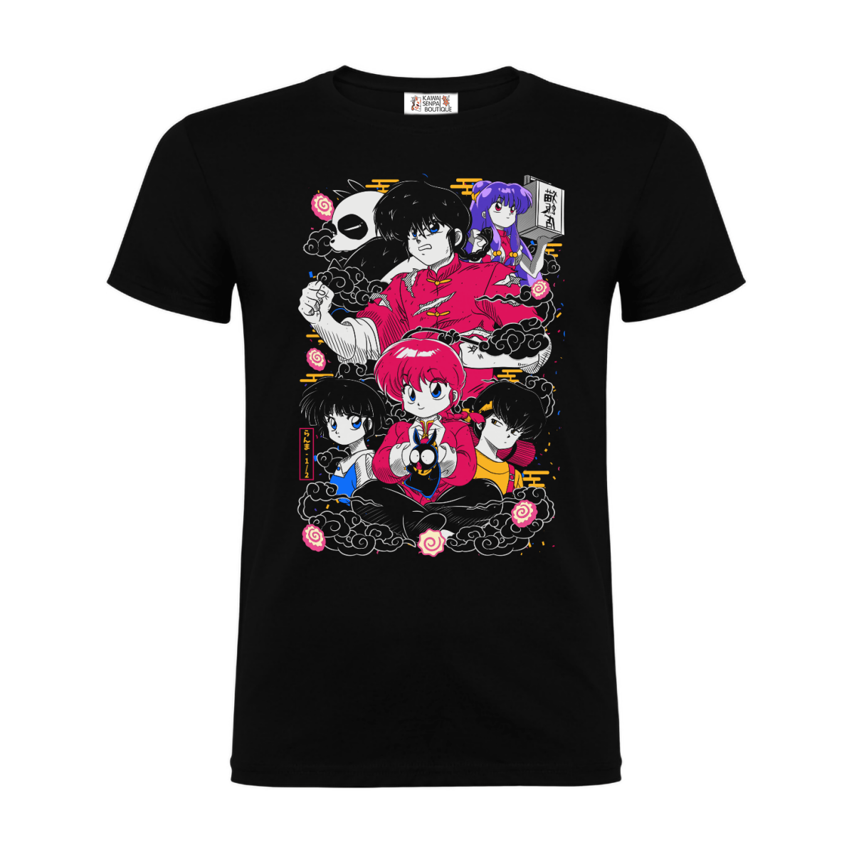 T-shirt Ranma 1/2 - Kawaii Senpai Boutique
