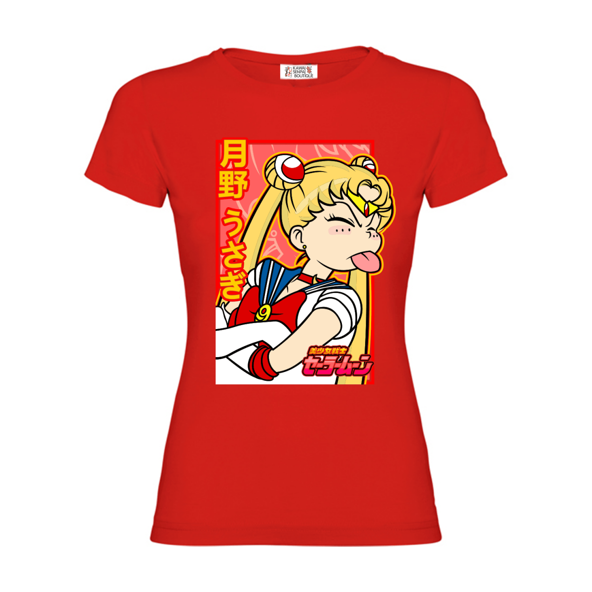 T-shirt SailorMoon Serena - Kawaii Senpai Boutique