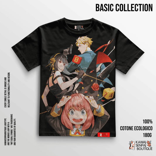 T-shirt Spy x Family - Kawaii Senpai Boutique