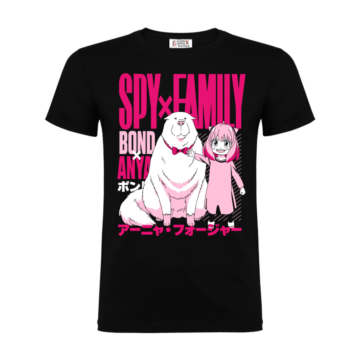 T-Shirt Spy x Family Anya - Kawaii Senpai Boutique