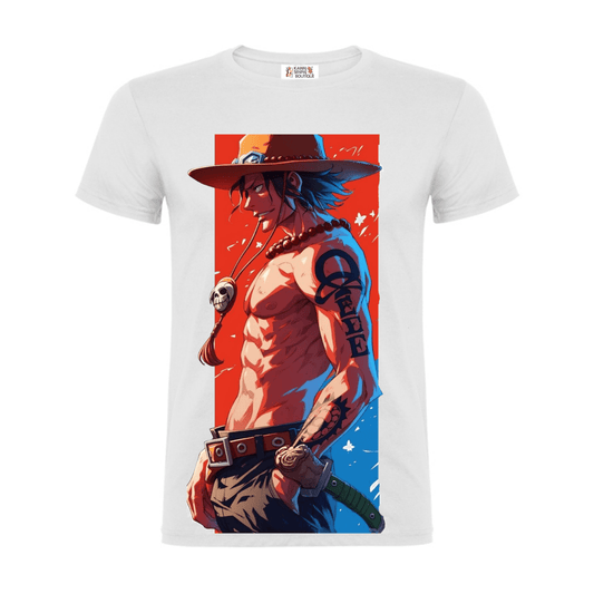 T-shirt Ace One Piece - Kawaii Senpai Boutique